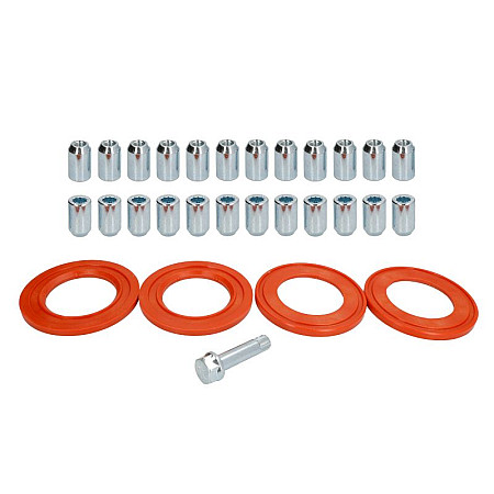 Trusa de montare a jantei de aliaj Fitting kit AO 112x671 N STAR M12X15 + STAR TOOL K21 1 kit / 4 wheels - B/N qty 24 MAK MAK 8000000075