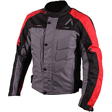 Jachete textile Jackets touring ADRENALINE PYRAMID 2.0 PPE colour neagra/grey/red size XS ADRENALINE A0201/20/13/XS