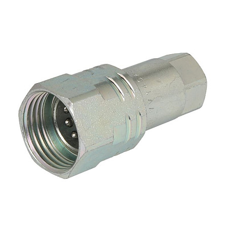 Cupla rapida Mufa de cuplare hidraulica Tip conector  manon decalat 1 4 inch BSPP standard ISO  1179 1 FASTER VV 14 GAS F