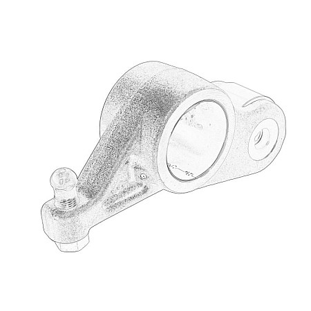 Culbutor, tren supape Pirghia rocker VOLVO VOLVO FM12 D12C340-D12D460 08.98-11.08 OE VOLVO VO21881195