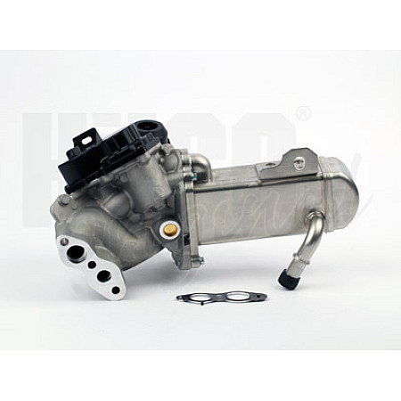Supapa EGR Valva modul cu calorifer CITROEN C4 GRAND PICASSO I C4 II C4 PICASSO I C5 II C5 III C8 DS4 DS5 JUMPY II FIAT SCUDO FORD FOCUS III MONDEO IV 2.0D/2.0DH/2.2D 09.04- HUCO HUCO138461