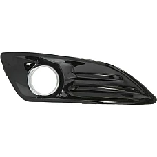 Grila ventilatie. bara protectie Acoperire bara fata Fata Dreapta cu ga pentru lampa de ceata plastic crom-lucios-negru se po FORD FIESTA VI (CB1, CCN), Hatchback, 06.2008 - BLIC 6509-01-2565918P