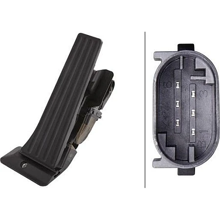Senzor. pedala acceleratie Pedala de acceleratie BMW 1 E81 1 E82 1 E87 1 E88 1 F20 1 F21 2 F22 F87 2 F23 3 F30 F8 BMW 4 (F33, F83), Sabrioleta, 10.2013 - HELLA 6PV 010 946-281