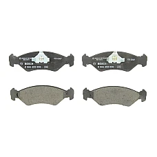 Set placute frana.frana disc Set placute frana Fata cu un tampon de amortizare se potriveste. FORD FIESTA III FIESTA IV FIESTA-H FORD FIESTA III (GFJ), Hatchback, 01.1989 - 01.1997 BOSCH 0 986 492 020