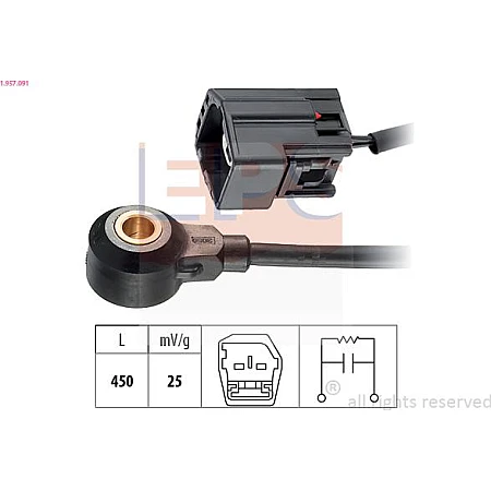 Senor batai FORD KUGA II (DM2), Crossover, 05.2012 - EPS 1.957.091