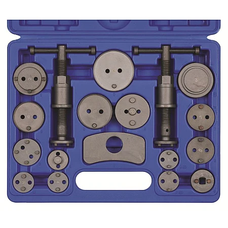 Unelte speciale service sistem de frinare SONIC set de instrumente pentru presare si fixarea pistonului de frana filet stanga dreapta SONIC 801018