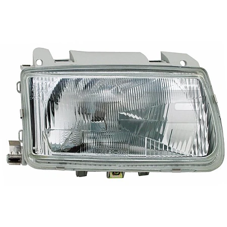 Far Lampa frontala Dreapta H4 mecanic culoare insert: argintiu VW POLO POLO III POLO III CLASSIC POLO/HATCHBACK POLO/KOMBI TYC TYC 20-3731-08-2