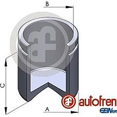 Piston, etrier frana MERCEDES-BENZ VARIO, Camion de gunoi, 09.1996 - AUTOFREN SEINSA D025326