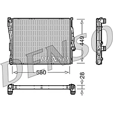 Radiator. racire motor Radiator motor Manual se potriveste. BMW 3 E46 Z4 E85 Z4 E86 Z4 E89 1.6-3.2 BMW 3 - IV (E46), Sedan, 12.1997 - 05.2005 Denso DRM05069