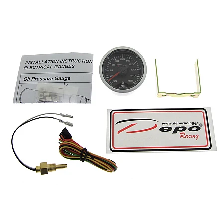 Indicator de temperatura WSKAZNIK DEPO CSM 52mm  TEMPERATURA OLEJU DEPO RACING DP-ZE-007