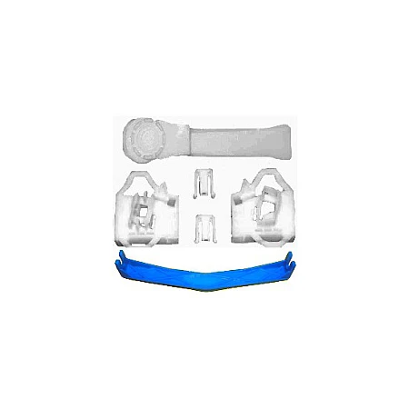 Elemente conexe macara geam Trusa de reparatie a liftului pentru ferestre Fata Dreapta 1buc set cu un panou de sustinere a liniei SEAT CORDOBA CORDOBA VARIO CORDOBA VARIO/KOMBI IBIZA II 02.93-11.09 ROMIX ROM 20201