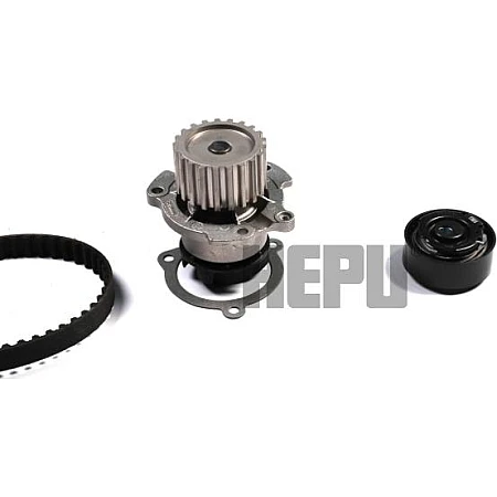 Set pompa apa curea dintata Set de sincronizare curea scripete pompa de apa LADA KALINA II VESTA 1.6-1.6CNG-1. LADA GRANTA (2192_), Hatchback, 08.2018 - Hepu PK06253