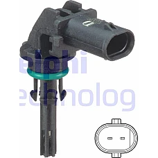 Senzor.temperatura aer admisie Senzor de temperatura de admisie BMW 1 E81 1 F20 1 F21 1 F40 2 F22 F87 2 F23 2 F45 BMW X3 (G01, F97), Crossover, 07.2017 - Delphi TS10501