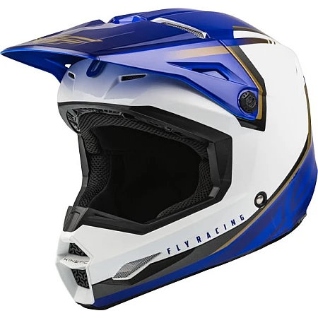Cati de protecie pentru off-road Helmet cross/enduro FLY RACING KINETIC VISION ECE colour blue/white size XS unisex FLY FLY E73-8654XS