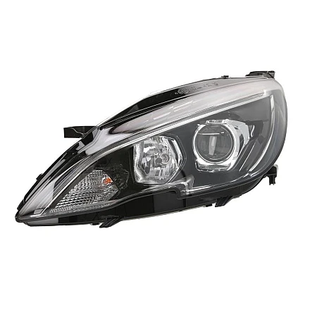 Far Lampa frontala Stanga halogen H7/HY21W/LED electric bec culoare semnalizator: portocaliu PEUGEOT 308 II MAGNETI MARELLI 711451000309