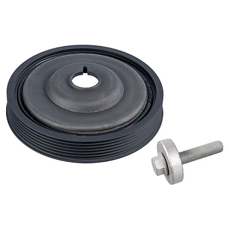 Fulie curea, arbore cotit Crankshaft pulley number of ribs: 5 MERCEDES A W176 B SPORTS TOURER W246 W242 CITAN MIXTO DOUBLE CABIN CITAN MPV CITAN/MINIVAN W415 CLA C117 1.2-2.0 06.01- SWAG SW60936155