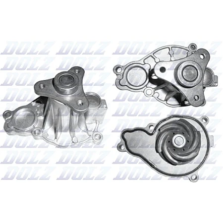 Pompa apa apa BMW 1 F20 1 F21 2 F22 F87 2 F23 3 F30 F80 3 F31 4 F32 F82 4 GRAN COUPE F36 1.5/1.5D 03.15- DOLZ DOLZ B256