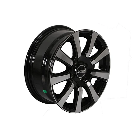 Janta aliaj PKW Verificati kit-ul de montare al jantei 7.0x16 4x100 CH 634 ET: 45 Janta aluminiu MAGMA Interio Lava neagra lustruita MAGMA IN70645400B2