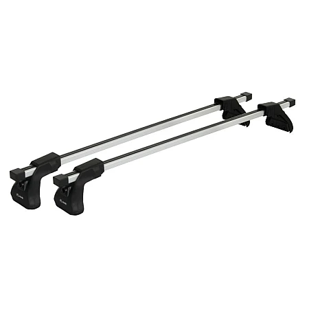 Bara portbagaj, plafon Roof rack with heads 2 pcs aluminium length: 130 cm payload: 50 kg Silver set with feet SNOVIT EVO SYSTEM 311023 JOPE SNV 311023
