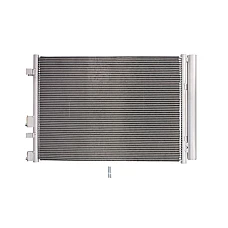 Condensator, climatizare A/C condenser with dryer HYUNDAI I20 II 1.1D/1.4D 11.14- THERMOTEC KTT110710