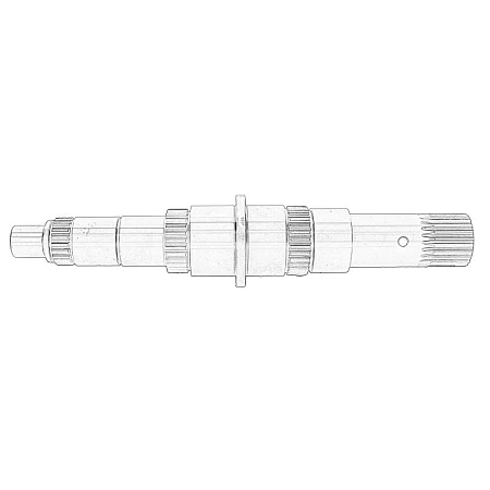 Ax principal, transmisie manuala Arborele principal de intrare al cutiei de viteze adaugati saiba X14851x1 si conducta 8876298 EATON FS 8209 OE EATON 8883305