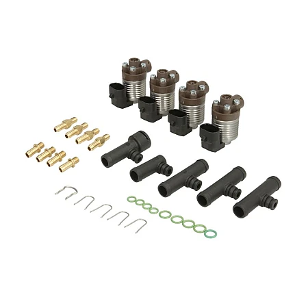 Rampa injector GPL LPG injection rail number of cylinders 4 pcs ACW-031 AC LPG WGM2470AH